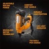 Freeman 20V Cordless Concrete Strip Pin Nailer Kit With 4Ah Battery, Quick Charger & Blow Mold Case PE20VCSPN40
